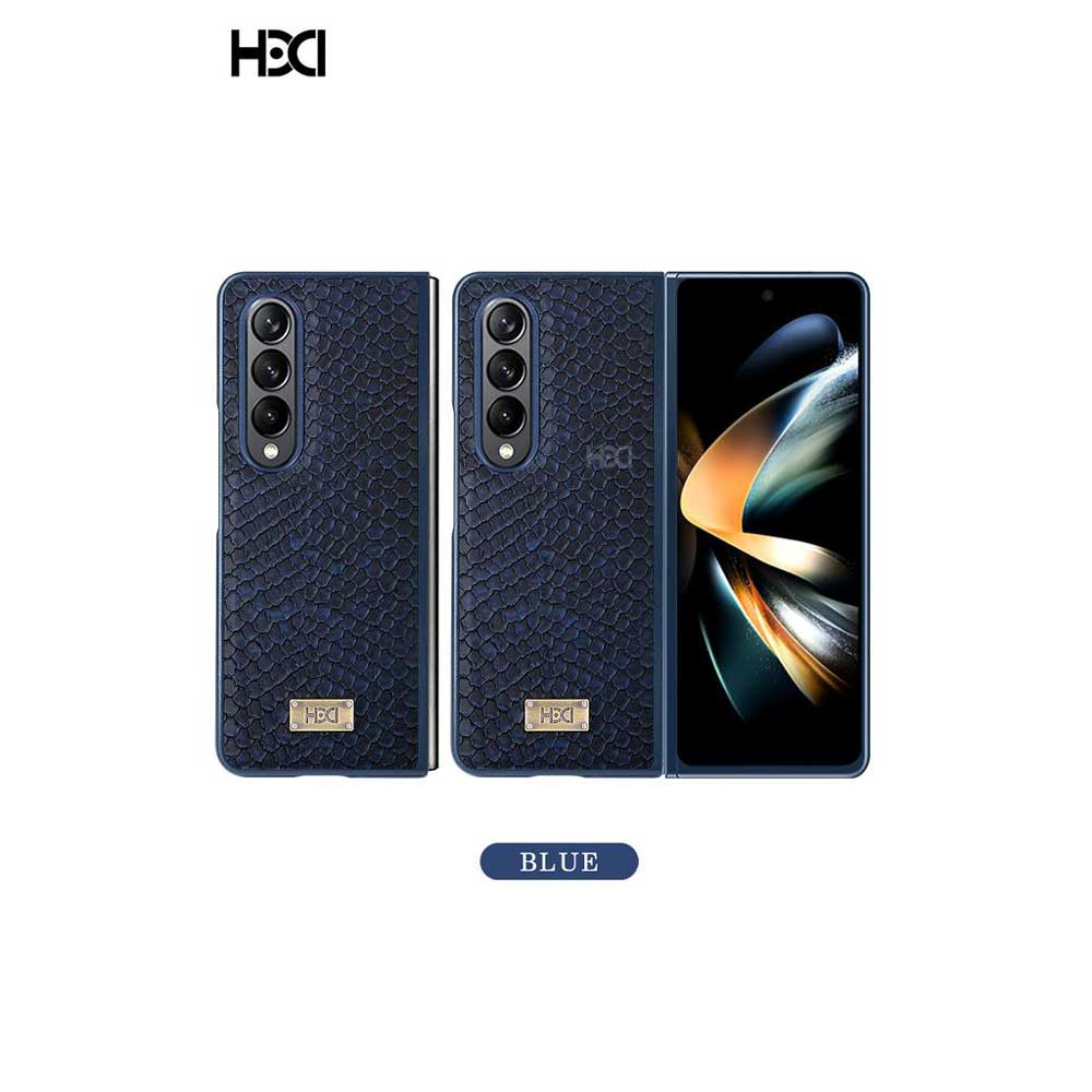 Artificial Alligator 3D Skin Plating Shockproof PU Leather Case - Samsung Z Flip 3