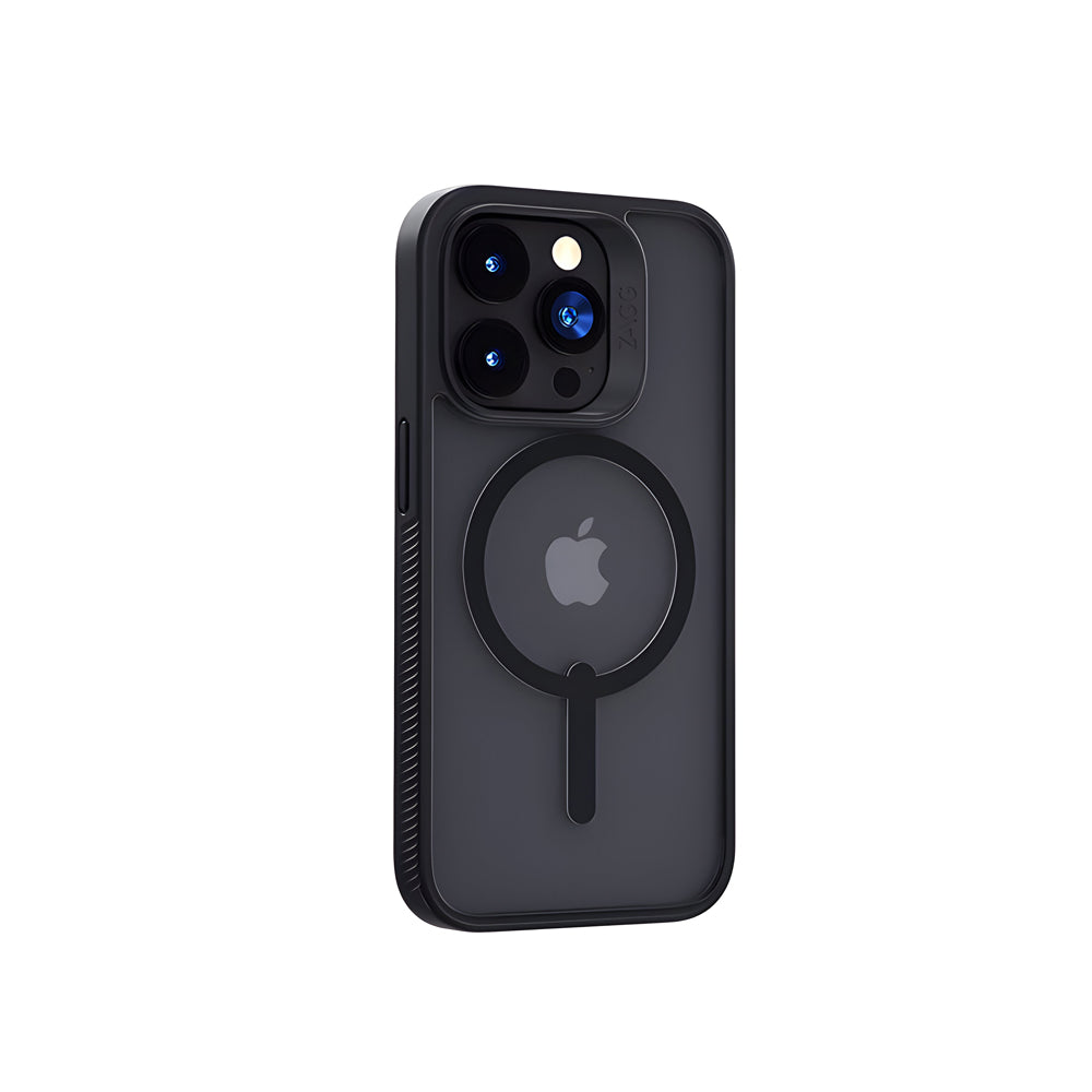 Transparent Magnetic Wireless Charging Anti-fall PC (Hard) Case – iPhone 14 Plus