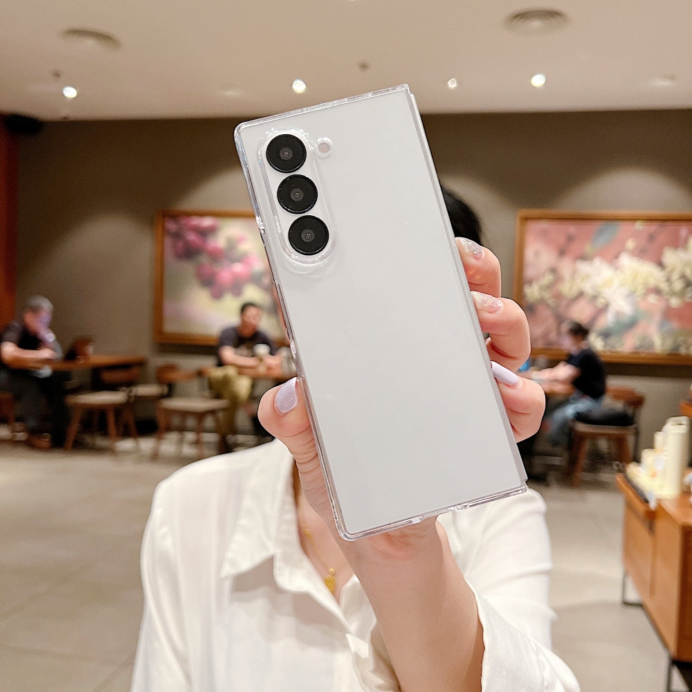 360 Transparent TPU (Soft) | PC (Hard) Phone Case - Samsung Z Fold 5