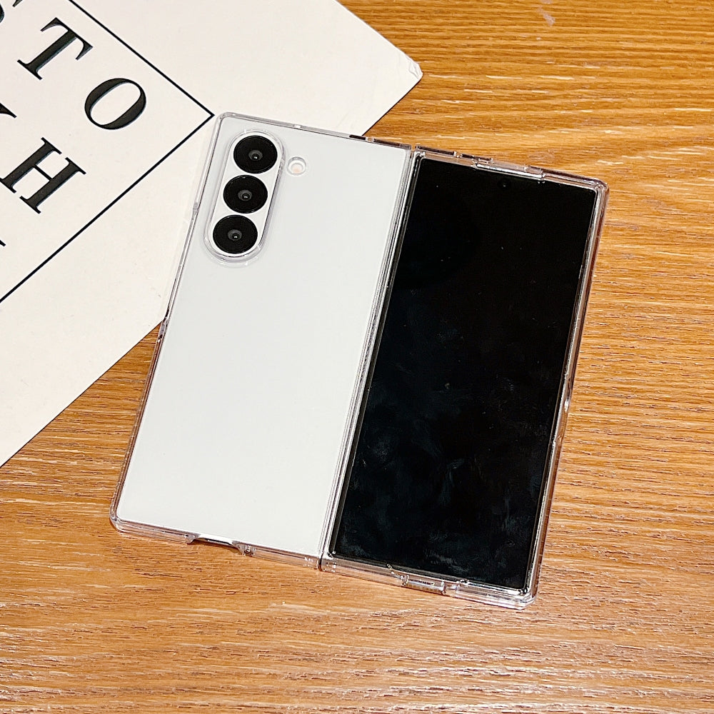 360 Transparent TPU (Soft) | PC (Hard) Phone Case - Samsung Z Fold 5