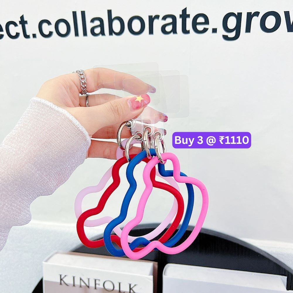 3D Machine Bear Soft Phone Case With Random Color Bracelet - iPhone 12