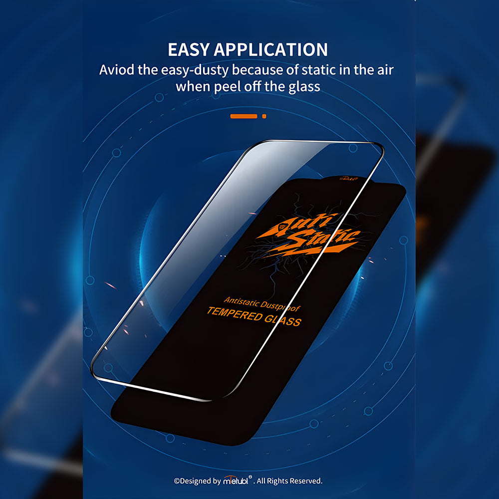 Anti-Dust Tempered Glass | Premium Grade Anti Peeping Hardness Phone Screen Protector - Vivo V11