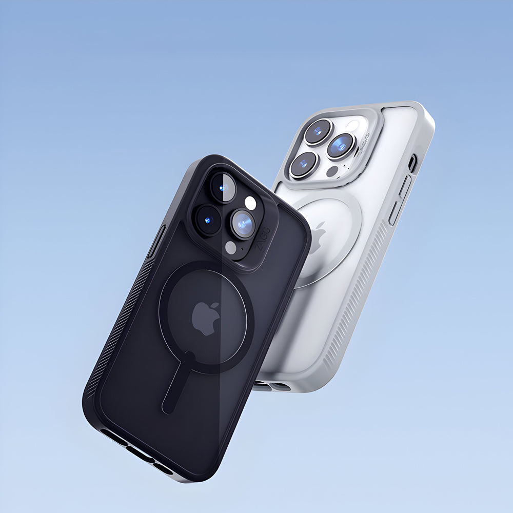 Transparent Magnetic Wireless Charging Anti-fall PC (Hard) Case – iPhone 14 Plus