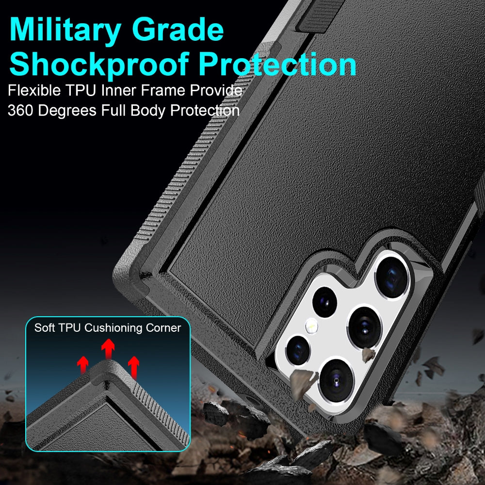 Double Layer Military Grade Protection Case - Samsung S22 Ultra