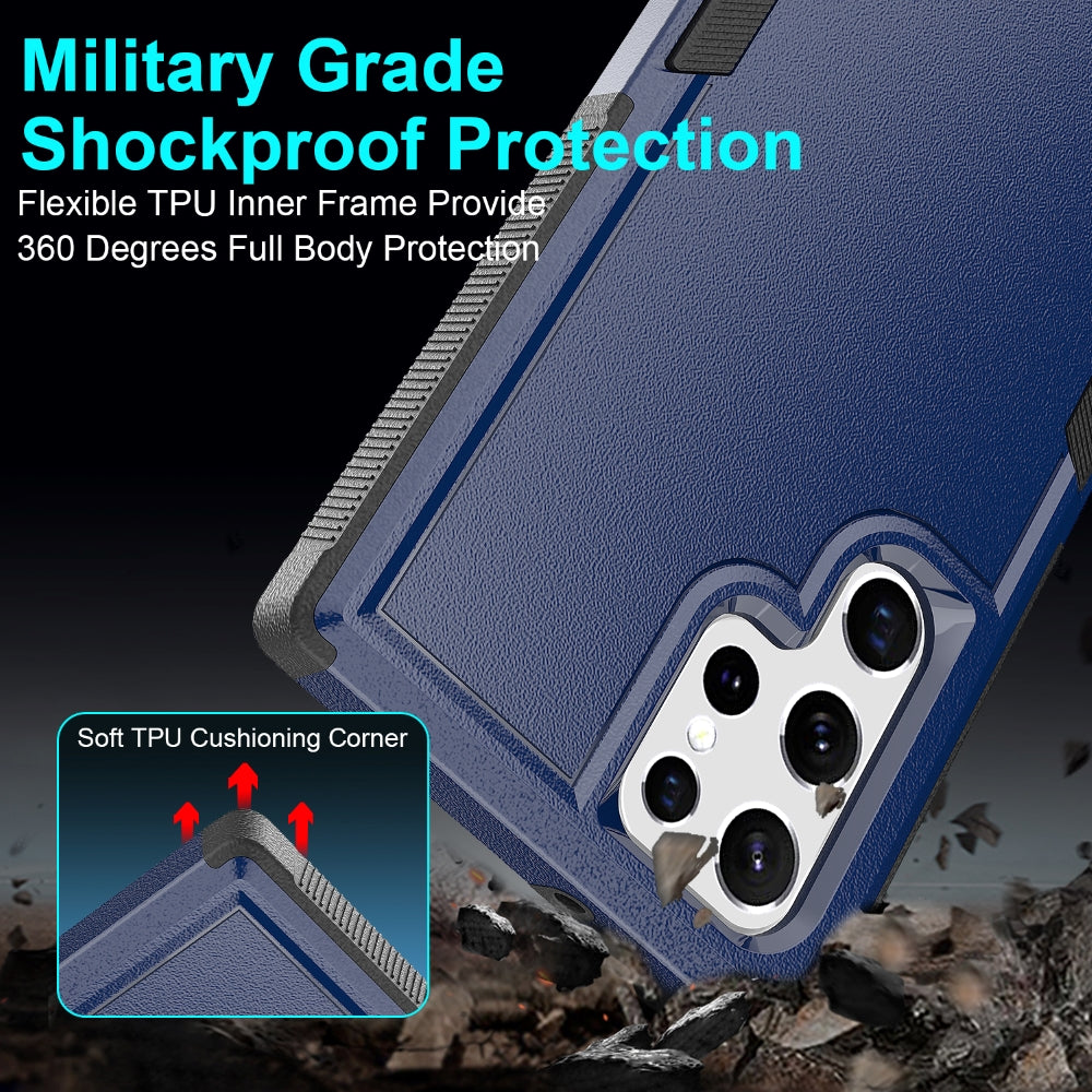 Double Layer Military Grade Protection Case - Samsung S22 Ultra