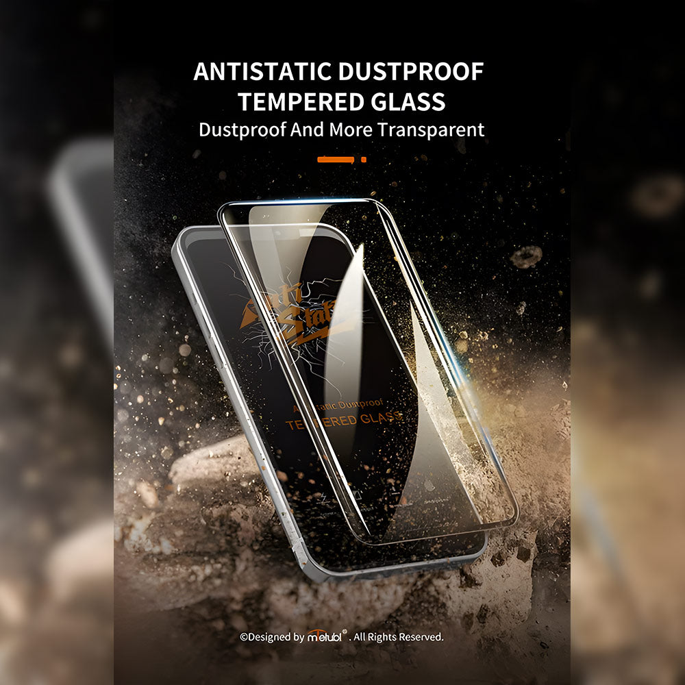 Anti-Dust Tempered Glass | Premium Grade Anti Peeping Hardness Phone Screen Protector - iPhone 14 Pro