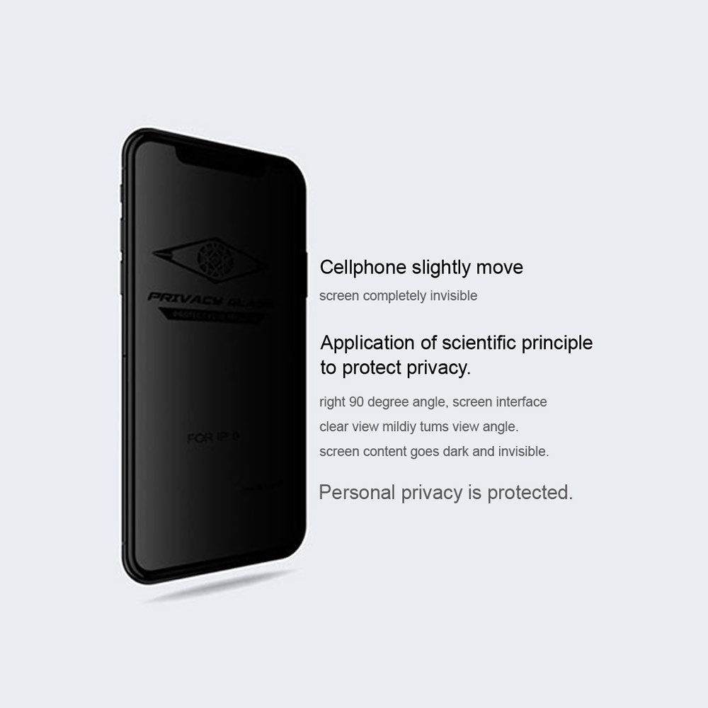 Privacy Tempered Glass | Premium Grade Anti Peeping Hardness Screen Protector - Mi Note 10 Pro