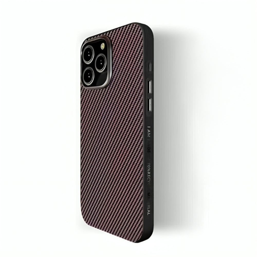 Ultra Thin Carbon Fiber Texture Matte Magsafe Phone Case - iPhone 15 Pro Max