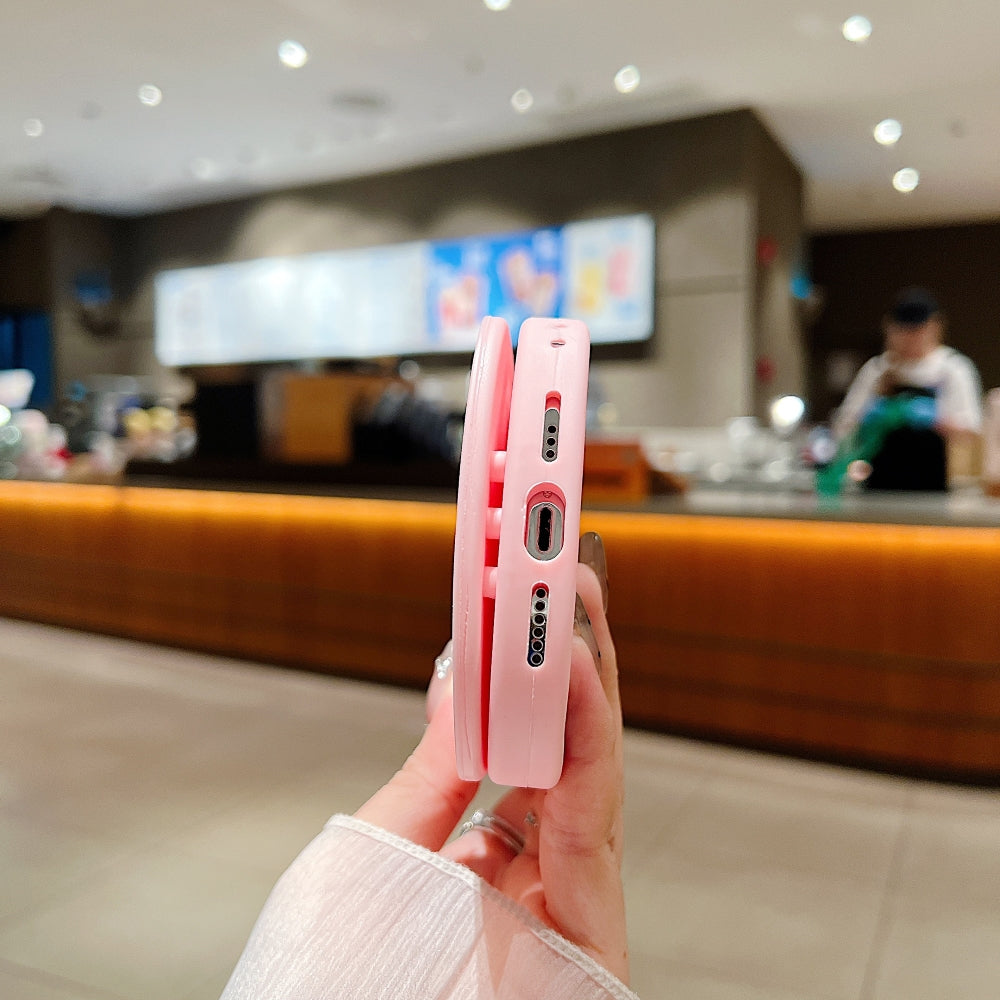 Cat Flip Mirror Anti-Slip Scratch Resistant TPU (Soft) Phone Case - iPhone 16 Pro Max