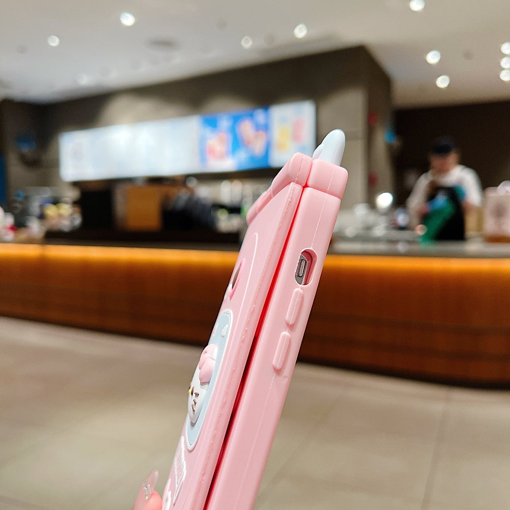 Cat Flip Mirror Anti-Slip Scratch Resistant TPU (Soft) Phone Case - iPhone 16 Pro Max