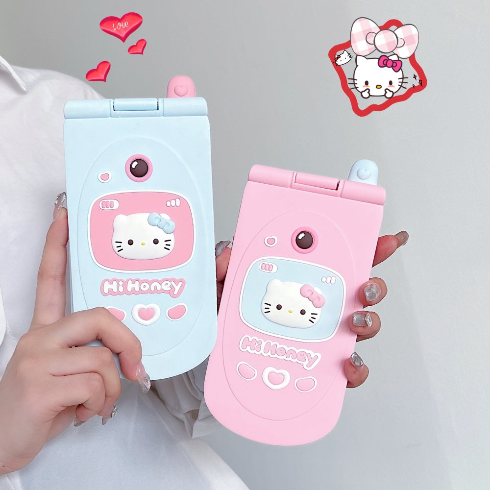 Cat Flip Mirror Anti-Slip Scratch Resistant TPU (Soft) Phone Case - iPhone 16 Pro Max