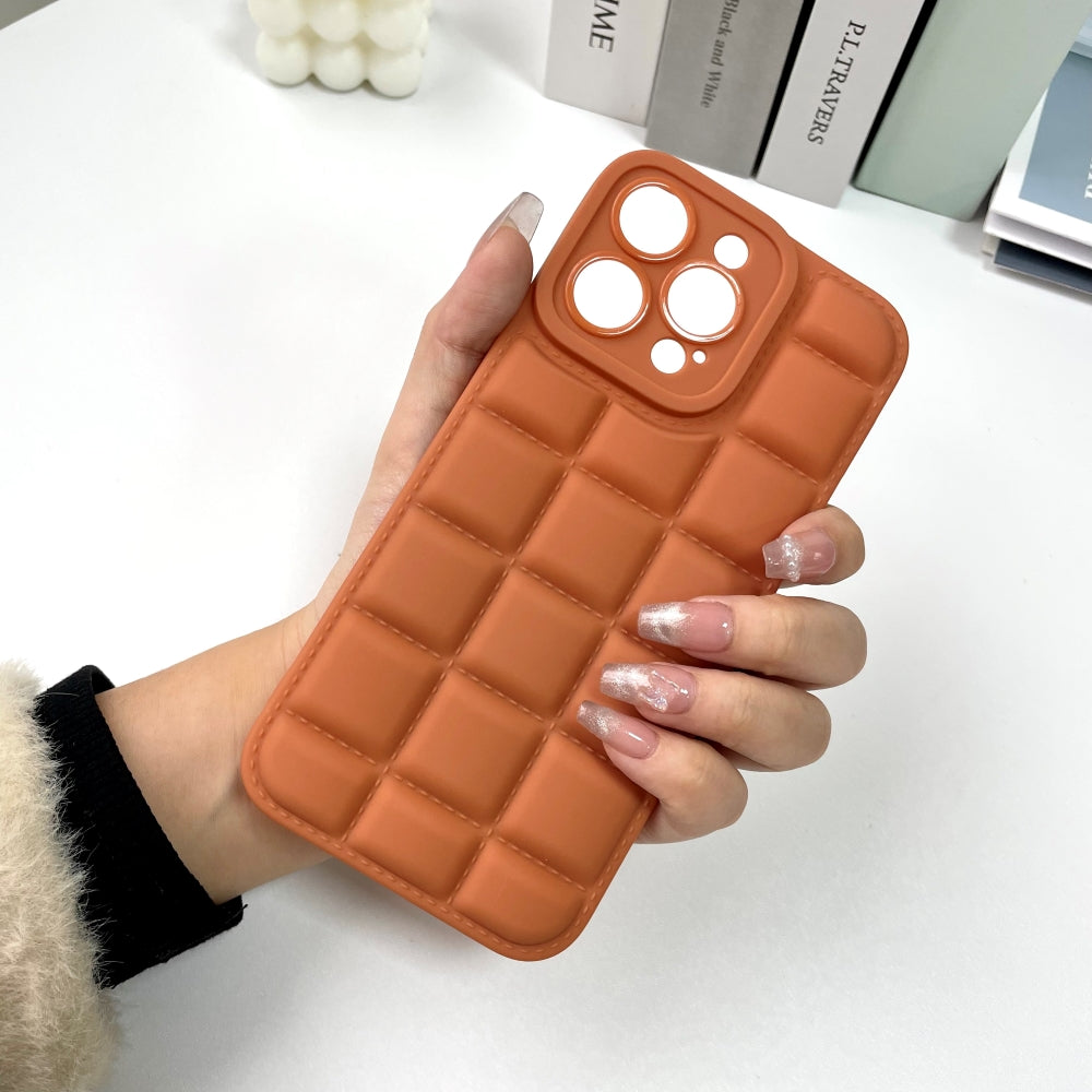 Chocolate Puffer TPU (Soft) Camera Protection Phone Case - Vivo Y58