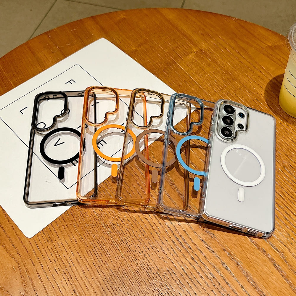 DITAKA Clear Orbit Magnetic Phone Case