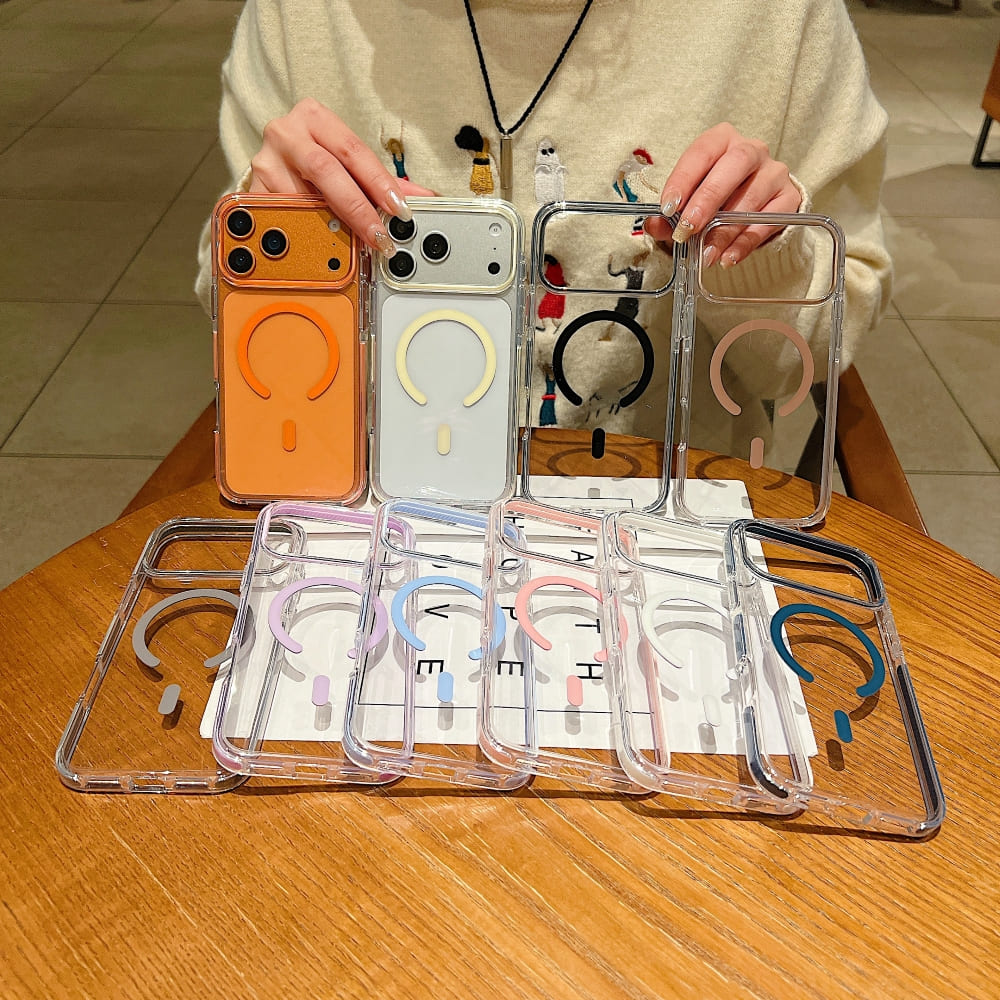 DITAKA Clear Strike Magsafe Phone Case