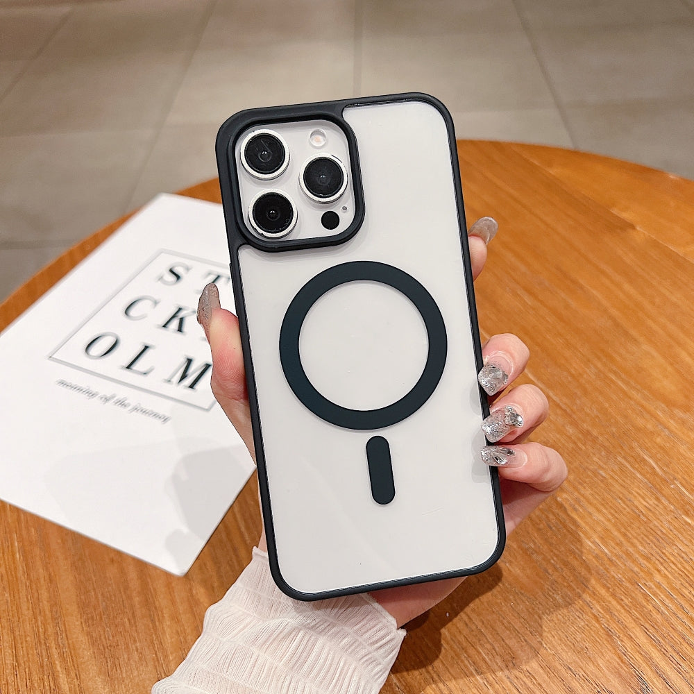 Color Magsafe Transparent PC (Hard) Phone Case - iPhone 12