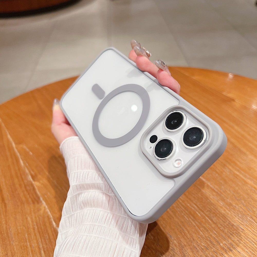 Color Magsafe Transparent PC (Hard) Phone Case - iPhone 12