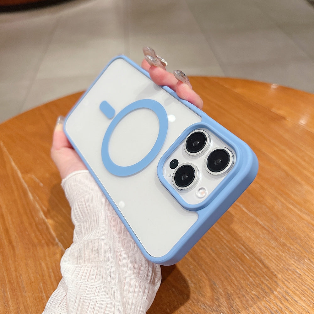 Color Magsafe Transparent PC (Hard) Phone Case - iPhone 12