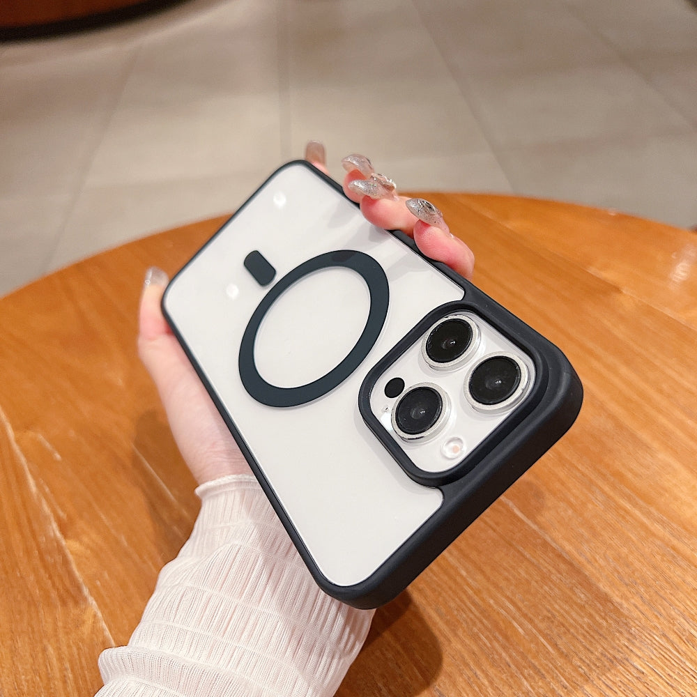 Color Magsafe Transparent PC (Hard) Phone Case - iPhone 12