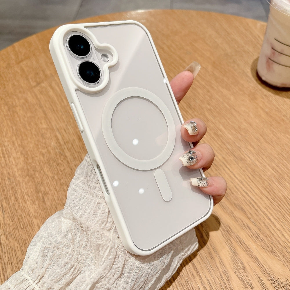 Color Magsafe Transparent PC (Hard) Phone Case - iPhone 12