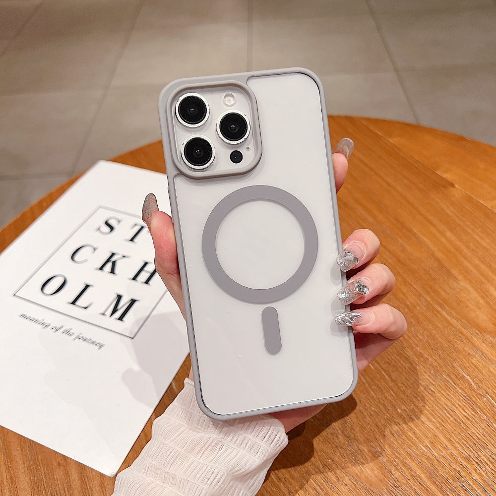 Color Magsafe Transparent PC (Hard) Phone Case - iPhone 12