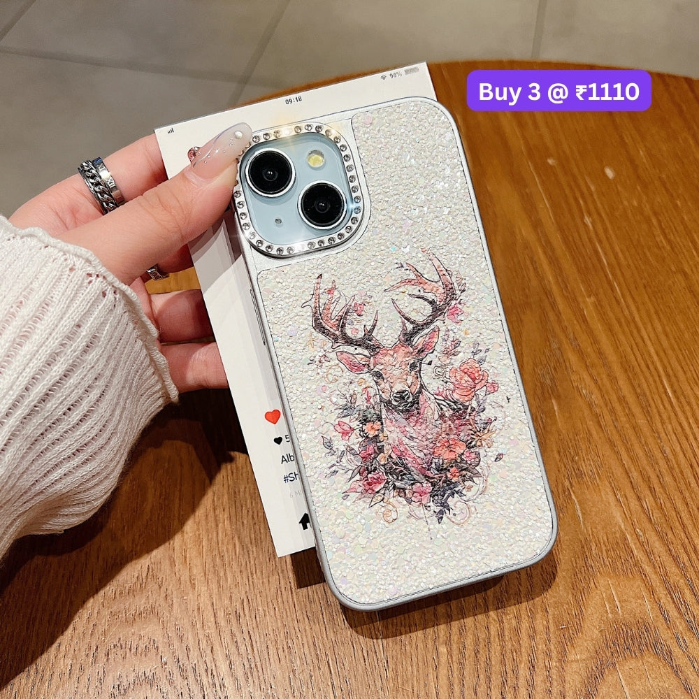 Cosmic Guardian Stardust Pattern PC (Hard) Phone Case | Mobile Cover - Samsung A55