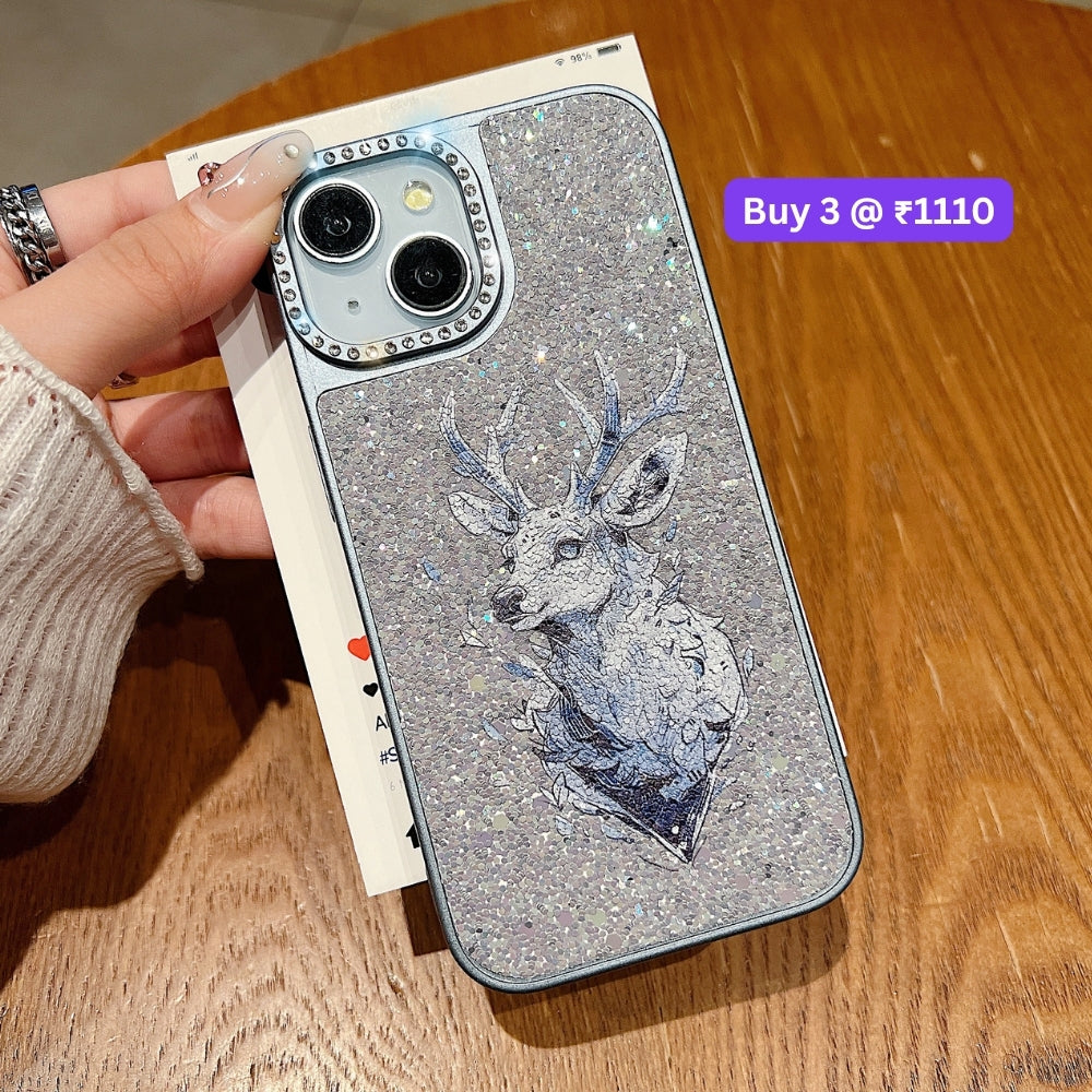 Cosmic Guardian Stardust Pattern PC (Hard) Phone Case | Mobile Cover - Samsung A55