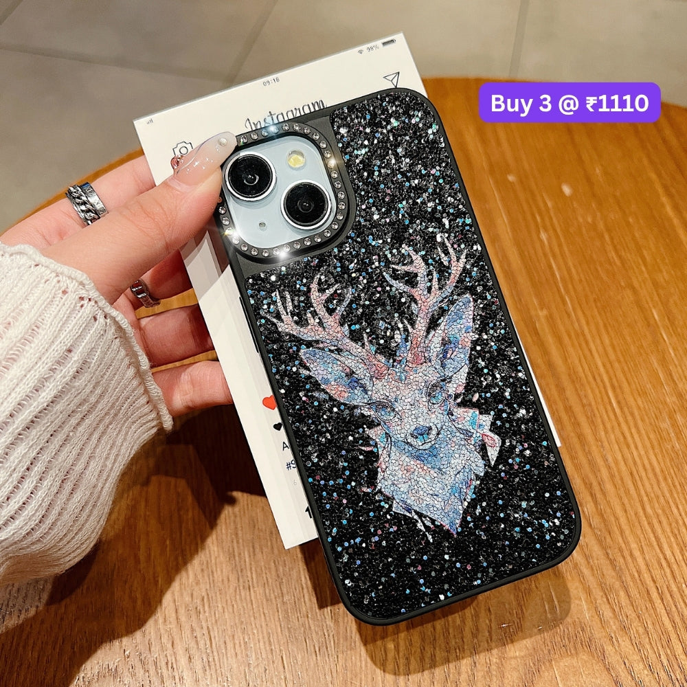 Cosmic Guardian Stardust Pattern PC (Hard) Phone Case | Mobile Cover - Samsung A55