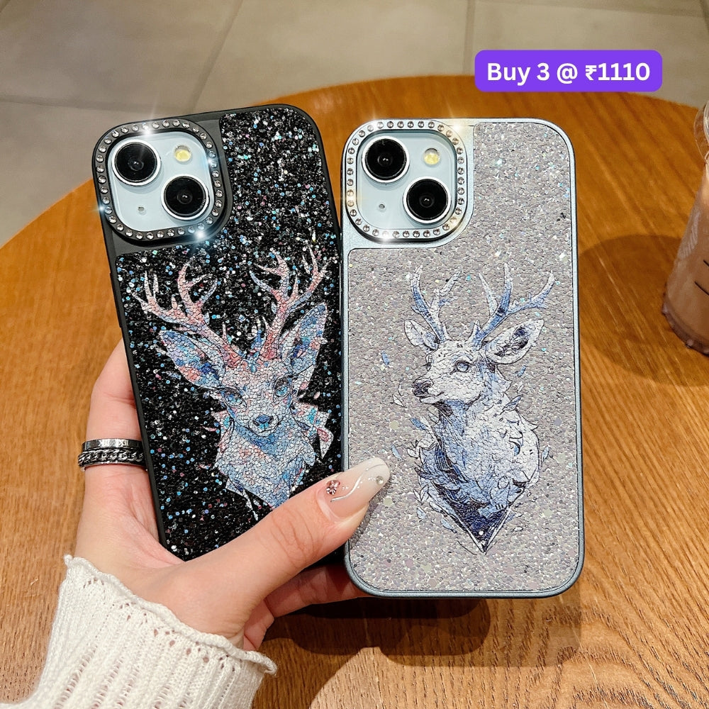 Cosmic Guardian Stardust Pattern PC (Hard) Phone Case | Mobile Cover - Samsung A55