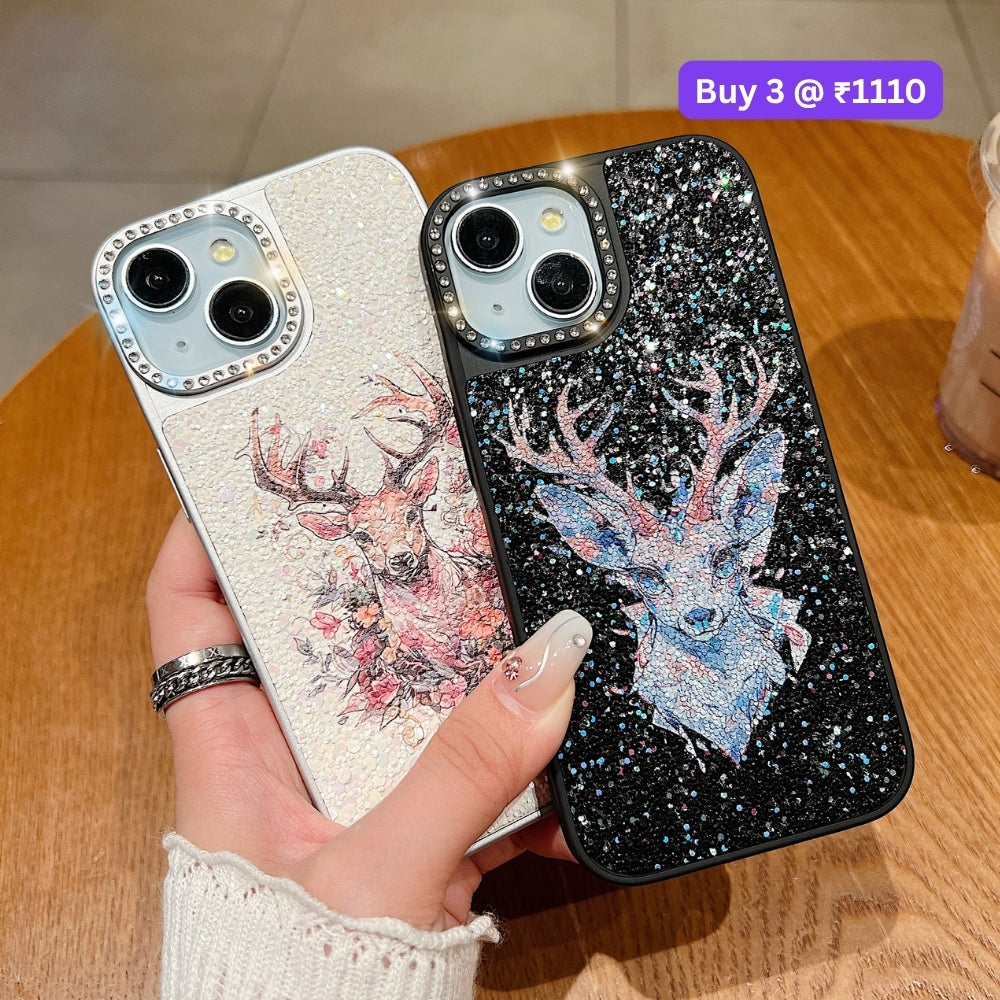 Cosmic Guardian Stardust Pattern PC (Hard) Phone Case | Mobile Cover - Samsung A55