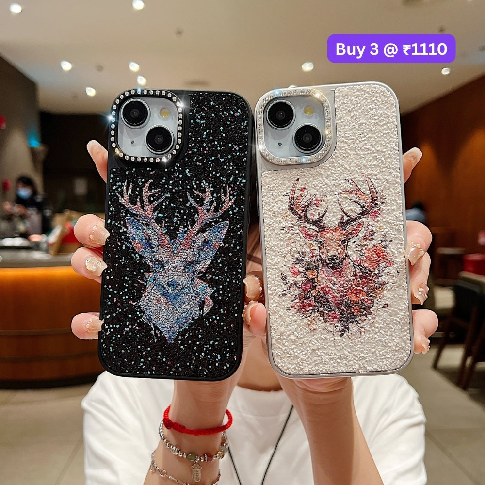 Cosmic Guardian Stardust Pattern PC (Hard) Phone Case | Mobile Cover - Samsung A55