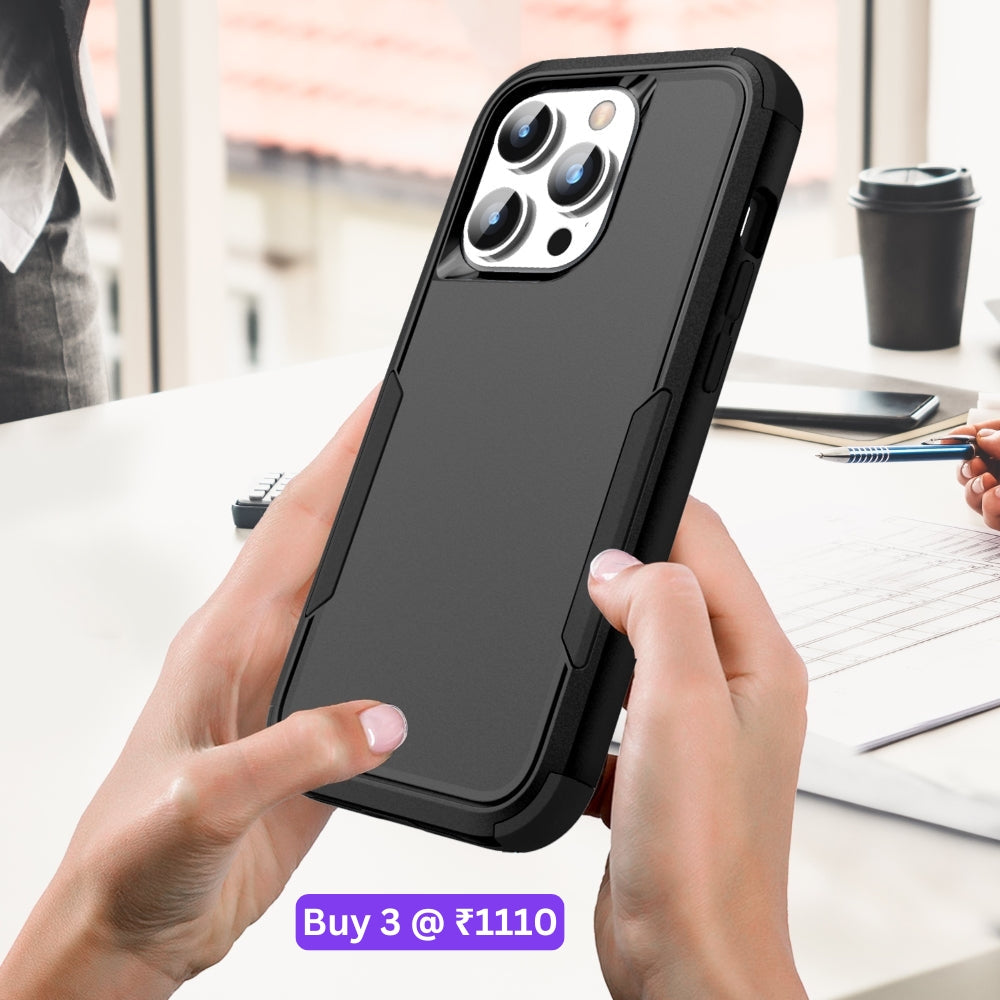 Double Layer Military Grade Protection Case - iPhone 15 Pro Max