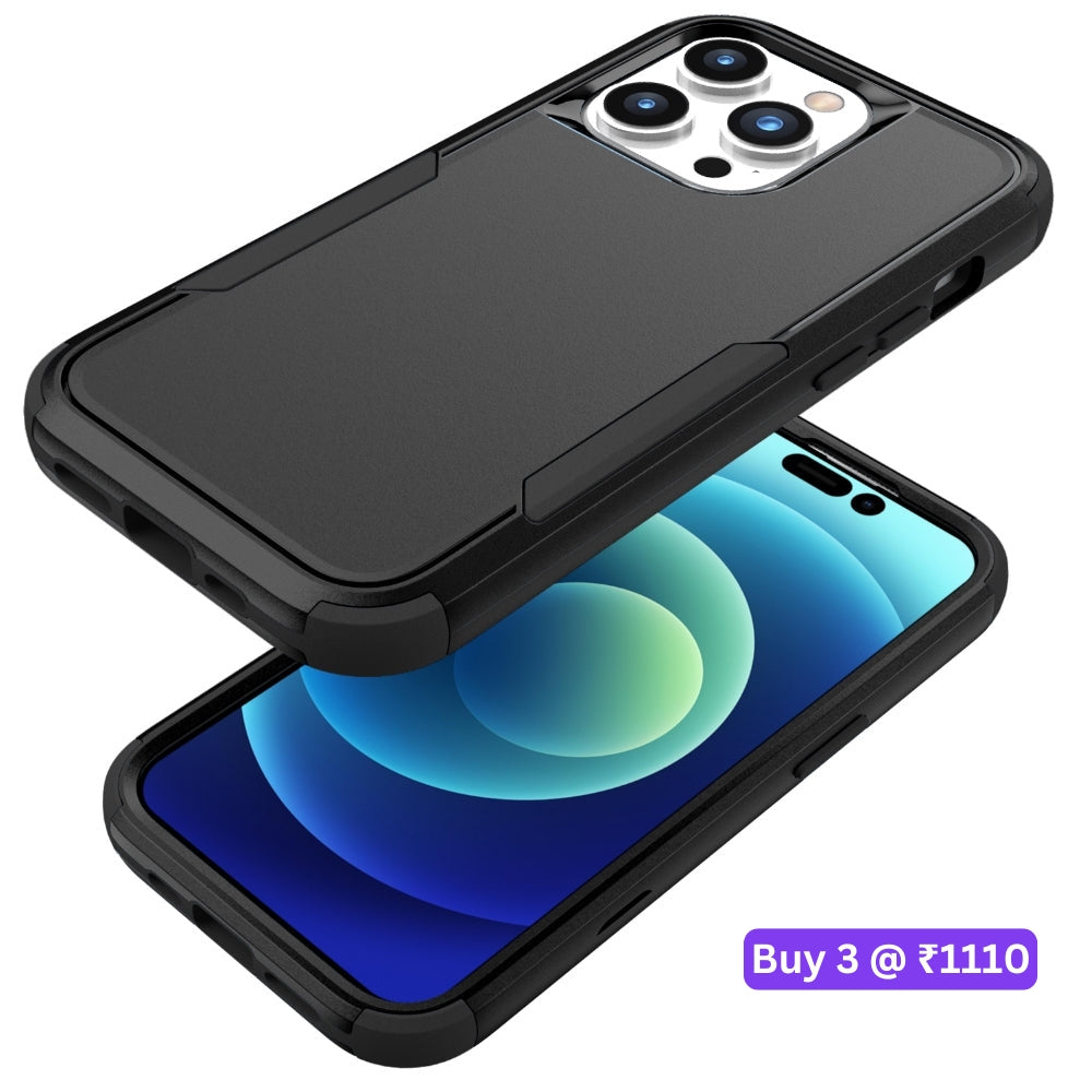 Double Layer Military Grade Protection Case - iPhone 15 Pro Max