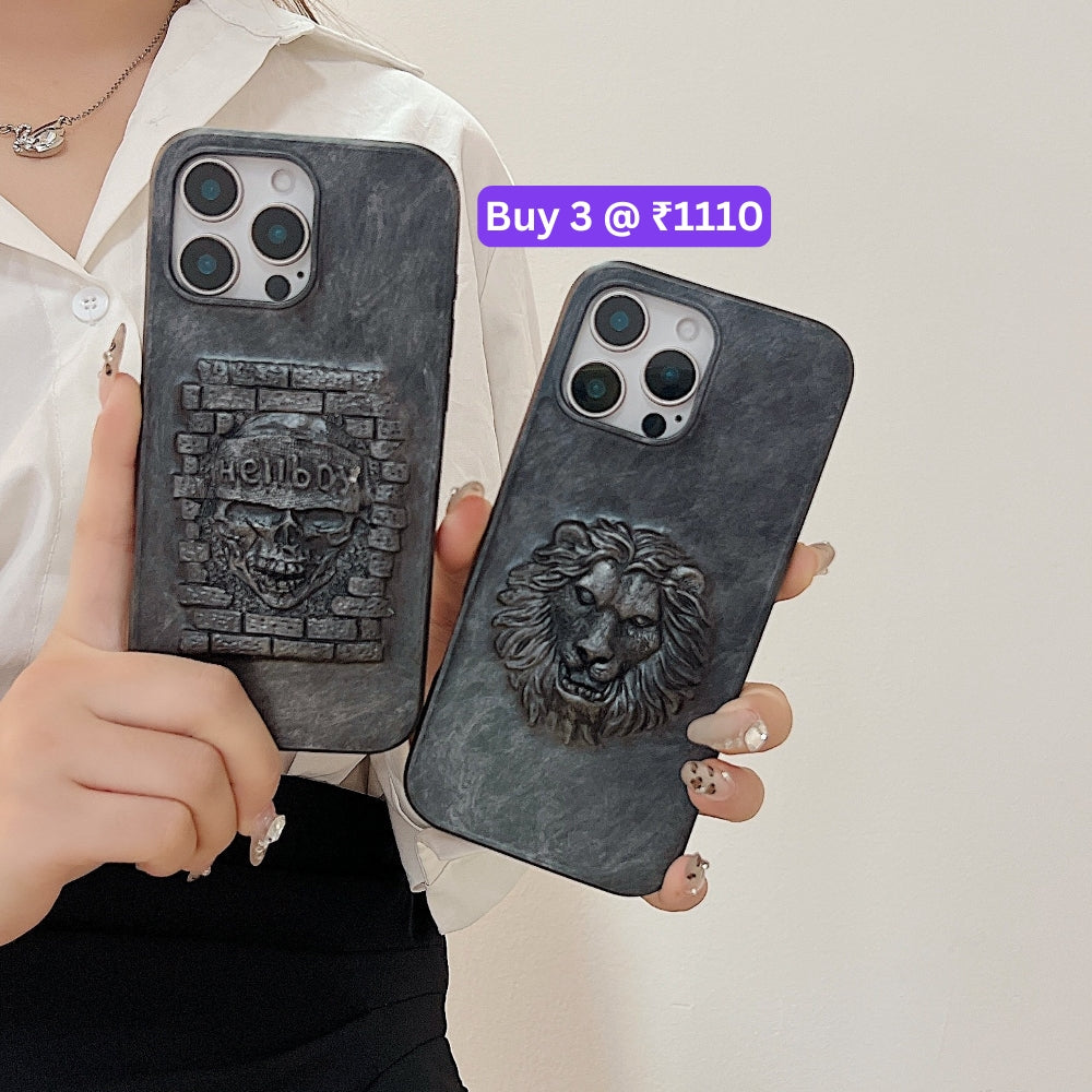 Embossed Character TPU (Soft) Phone Case - Samsung S23FE