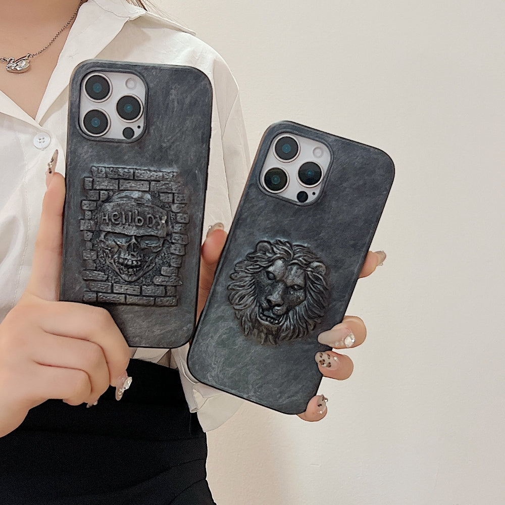 Embossed Character TPU (Soft) Phone Case - iPhone 14 Pro Max