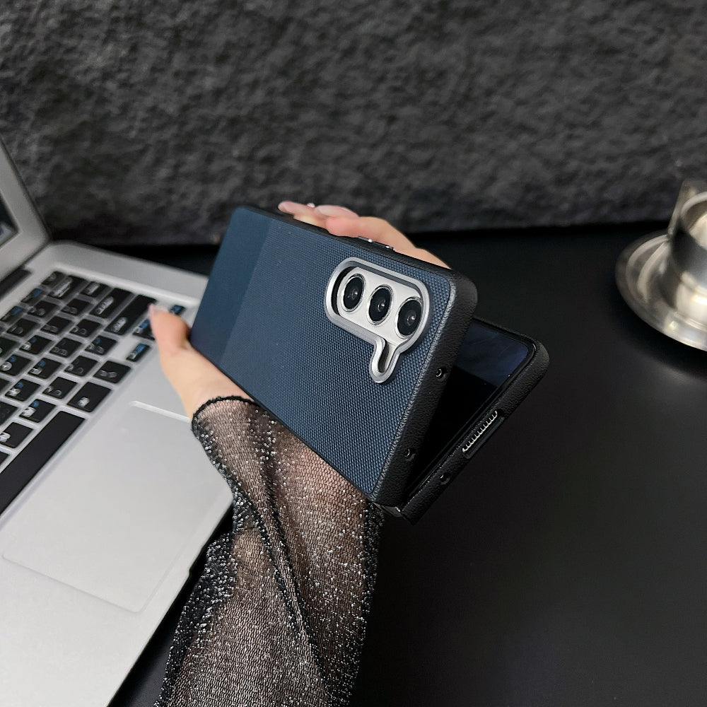 Frosted Matte Wave Texture Ultra Premium PC (Hard) Phone Case - Samsung Z Fold 5