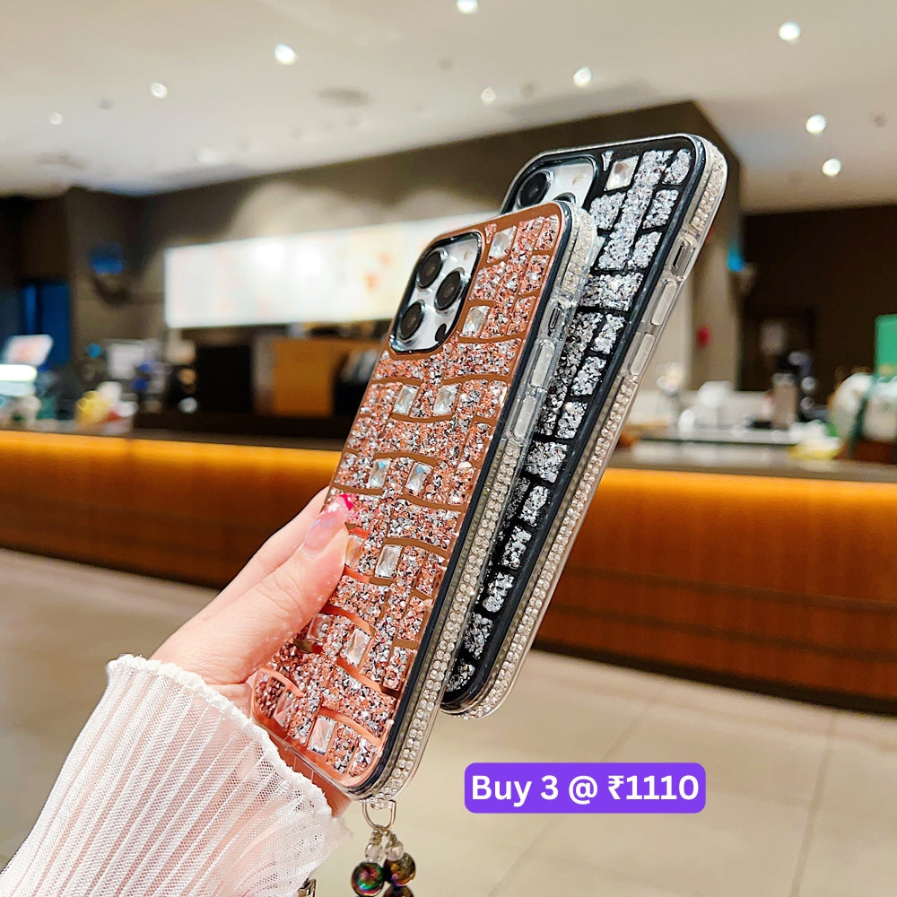Gradient Bling Case with Glitter Sparkle Diamond - Samsung S20 FE