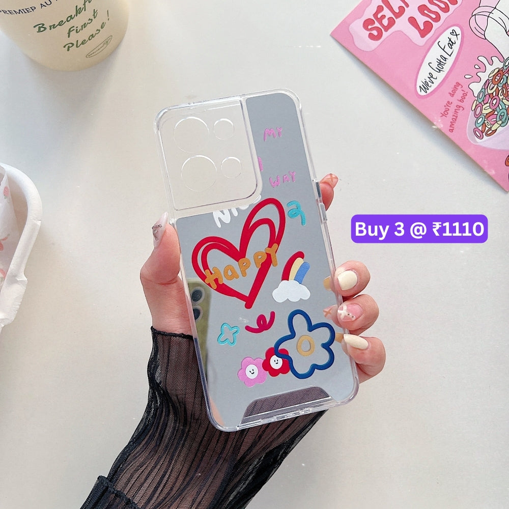 Graphic Mirror Printed TPU(Soft) Phone Case – Samsung S22 Ultra