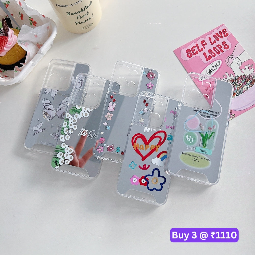 Graphic Mirror Printed TPU(Soft) Phone Case – Samsung S22 Ultra