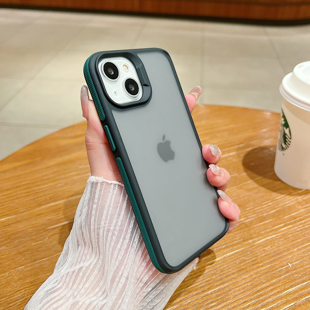 Grip Lining Smoke PC (Hard) Phone Cover - iPhone 15 Pro Max