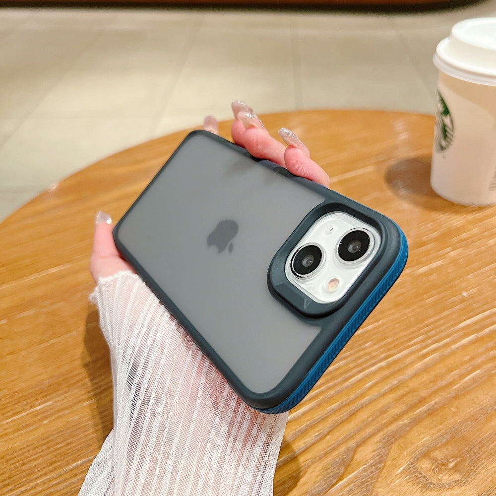 Grip Lining Smoke PC (Hard) Phone Cover - iPhone 15 Pro