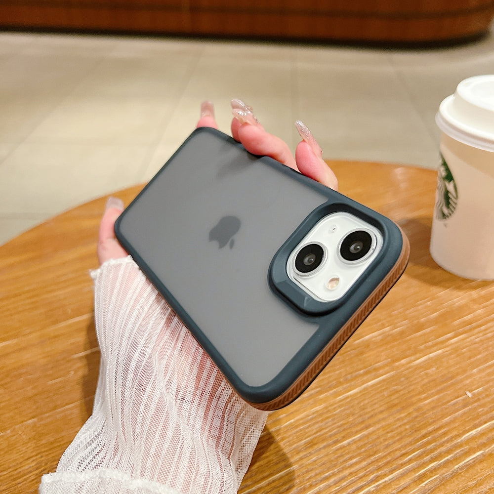 Grip Lining Smoke PC (Hard) Phone Cover - iPhone 15 Pro Max