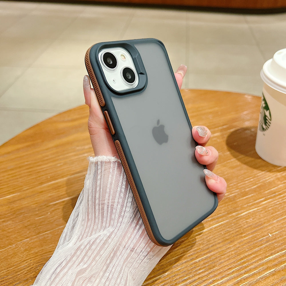 Grip Lining Smoke PC (Hard) Phone Cover - iPhone 15 Pro Max