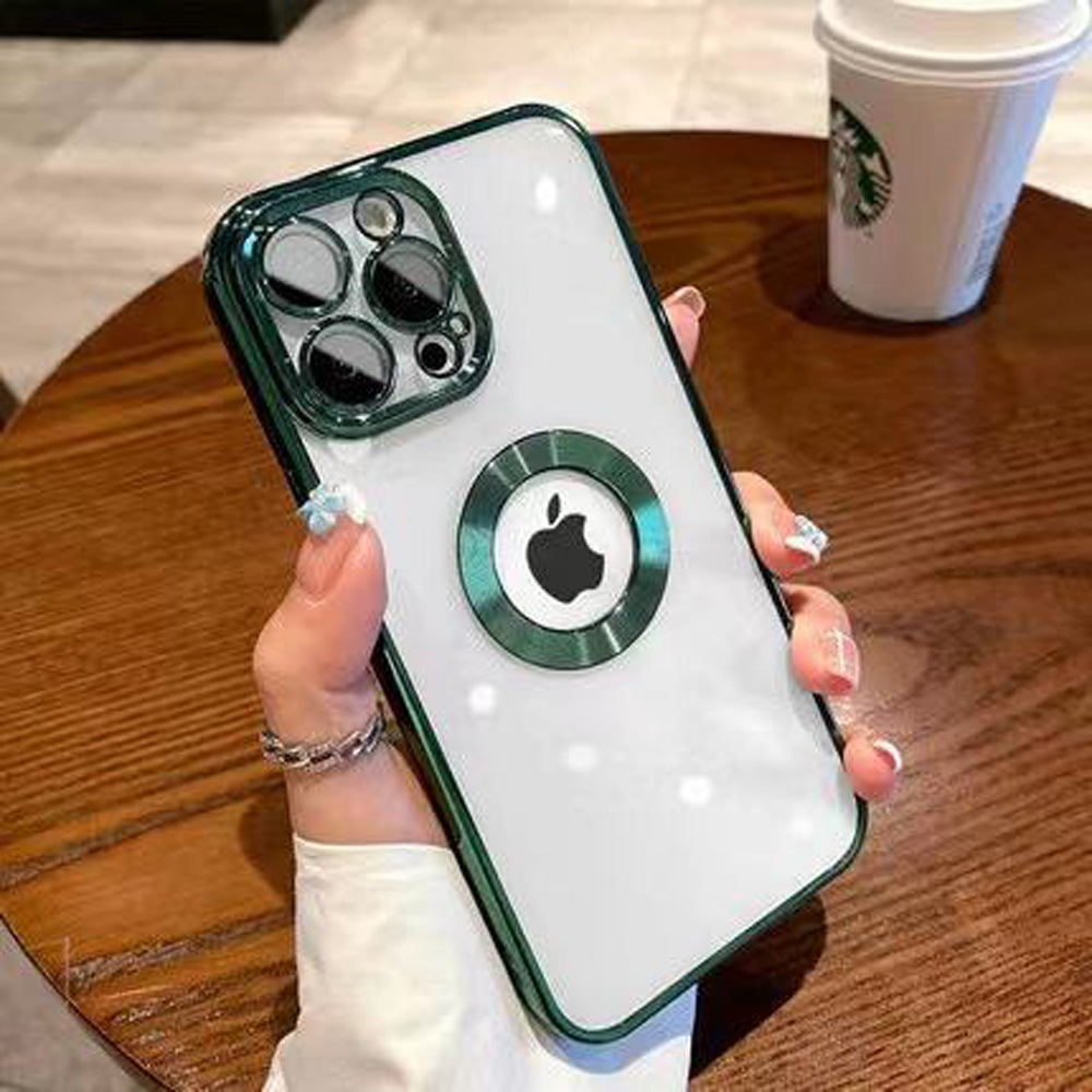 Transparent Chrome Ring Camera Protection Case – iPhone 11