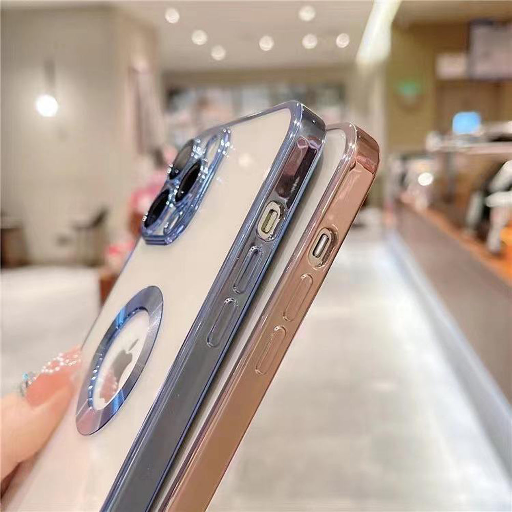 Transparent Chrome Ring Camera Protection Case – iPhone 12 Pro Max