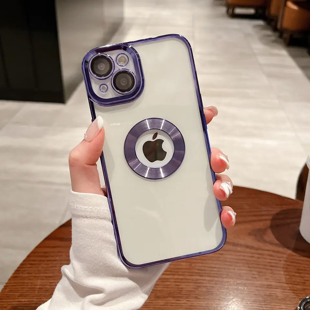 Transparent Chrome Ring Camera Protection Case – iPhone 11