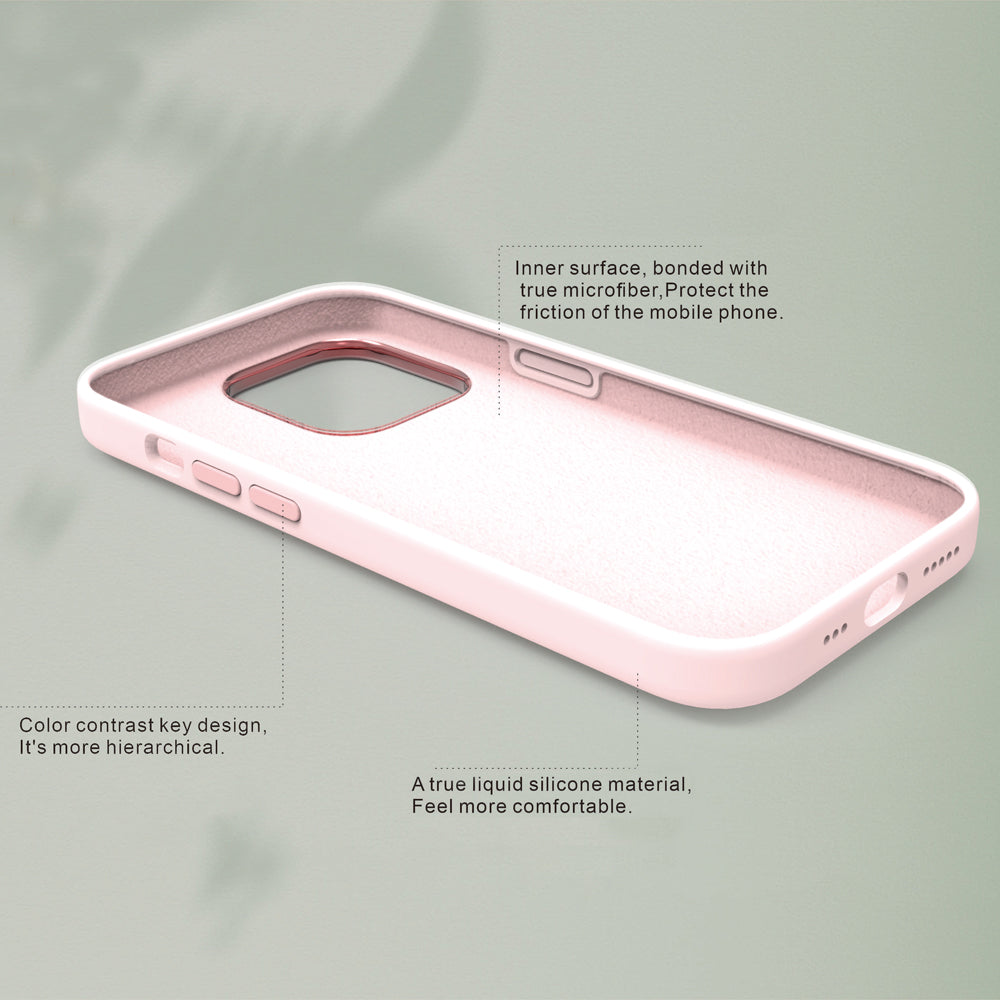 Liquid Silicone TPU (Soft) Phone Case - iPhone 15 Pro Max