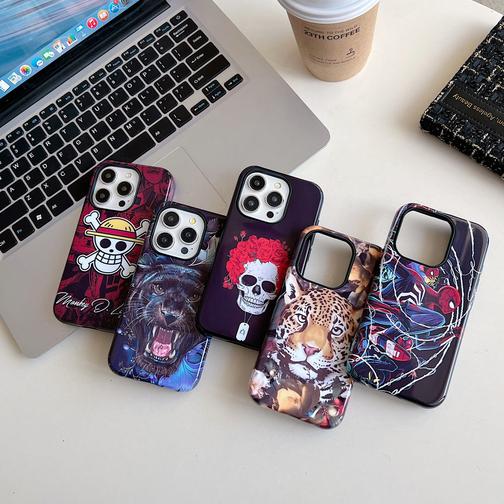 Colorful Printed Shockproof TPU (Soft) Phone Case - Samsung S25