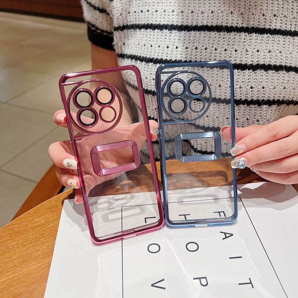 Transparent Chrome Ring Camera Protection Case – Mi Note 8 Pro