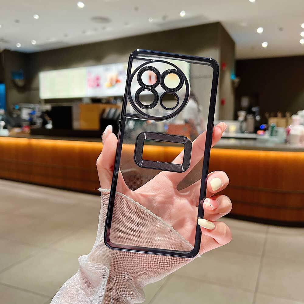 Transparent Chrome Ring Camera Protection Case – Mi 9C