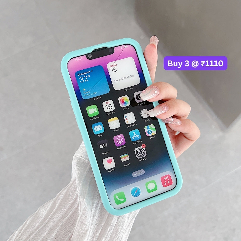 Jelly Cat Stand TPU (Soft) Silicone Phone Case | Mobile Cover - iPhone 13 Pro Max